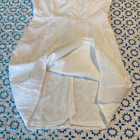 ⚡️Last Days! Crystal Doll White Eyelet Dress S - Picture 9 of 11